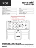 マリンゴールド　boss GT-6 アダプター説明書付き　動作確認済 Boss GT-6 Service Notes | PDF | Digital To Analog Converter