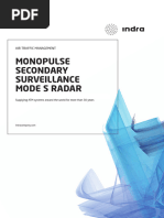 Indra MSSR Mode-S Radar Overview | PDF | Radar | Wireless