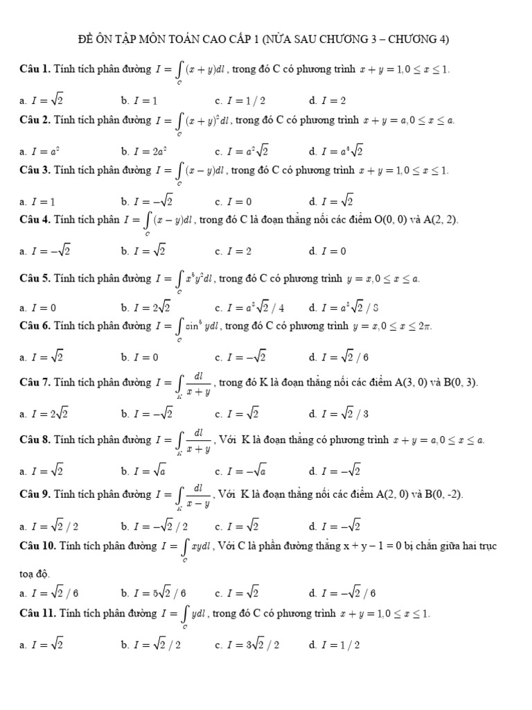 Toan CC | PDF