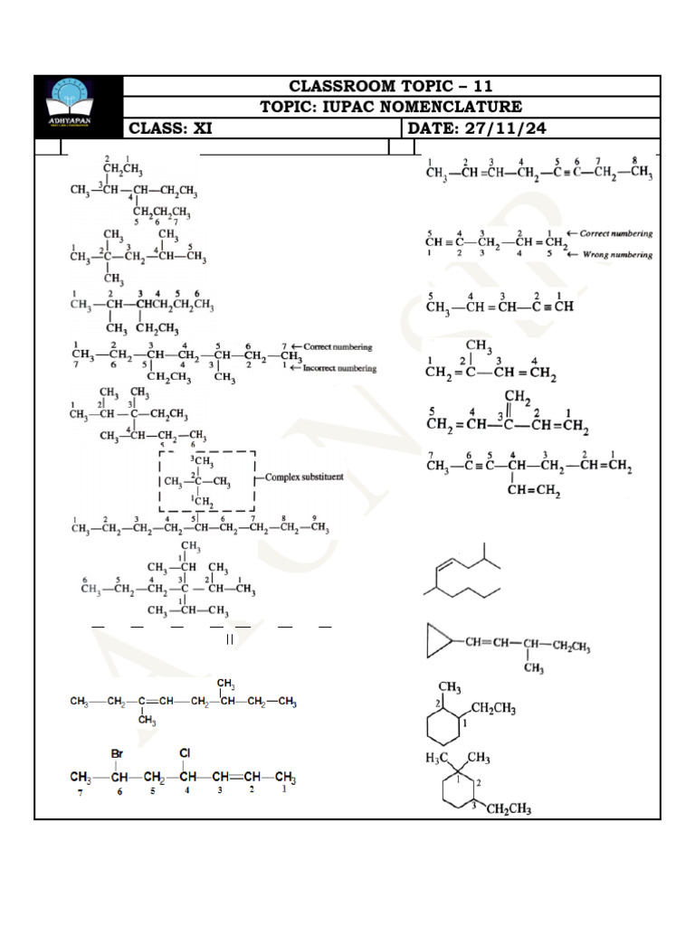 Class 11 - Class Room Topic 11-27-11 24 | PDF