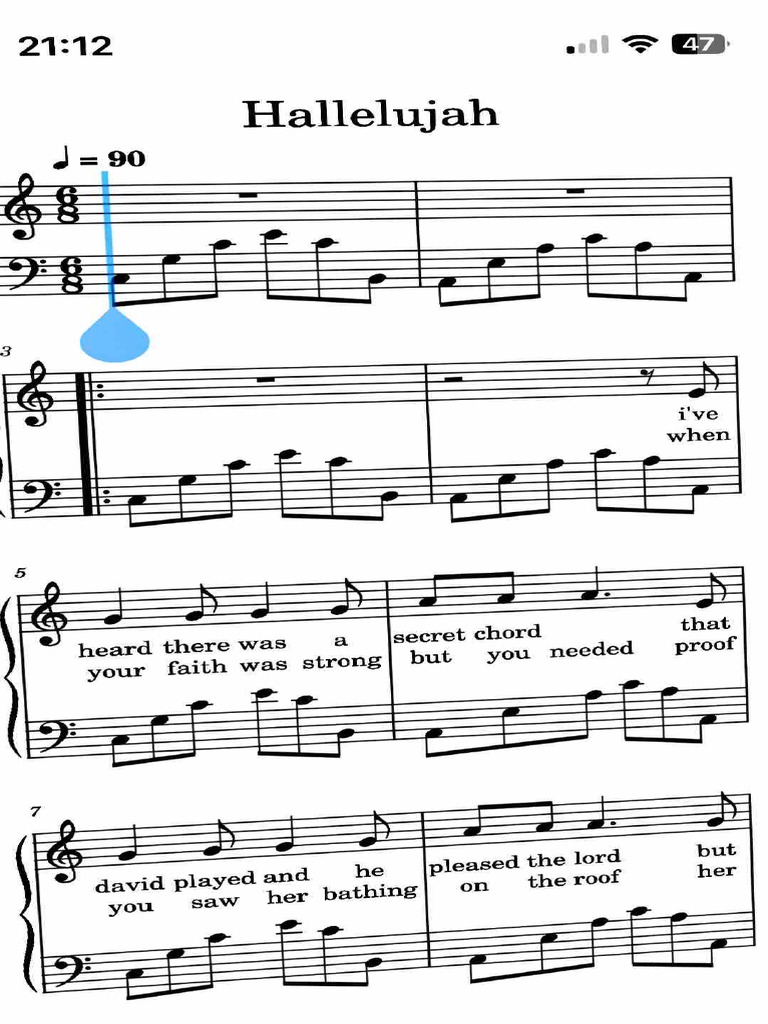 Hallelujah Song Lyrics Analysis | PDF