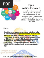 7 Ejes Articuladores de La NEM | PDF