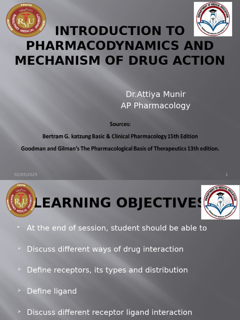Types of Drug Receptors Explained | PDF | Receptor Antagonist ...