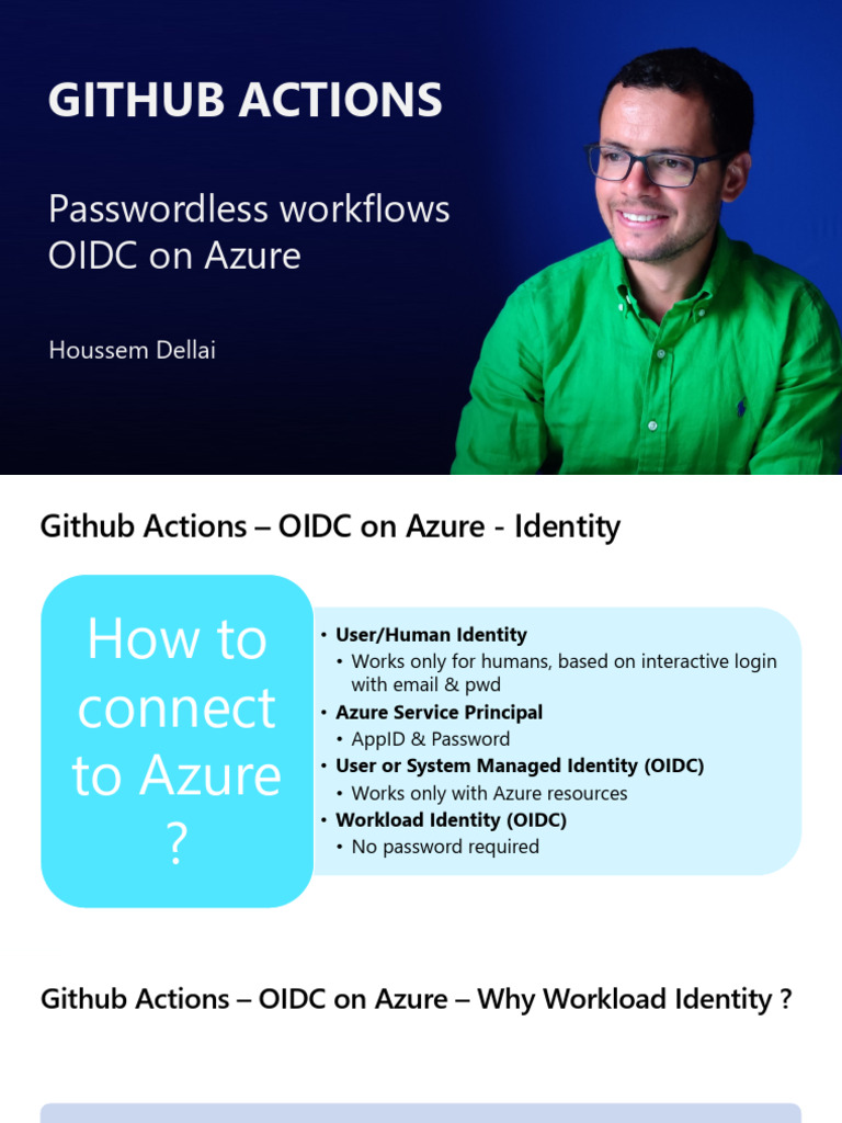 GitHub Actions OIDC on Azure Guide | PDF | Security Engineering | Software