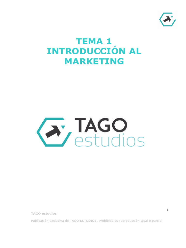Introducción al Marketing Moderno | PDF | Marketing | Mercado (economía)