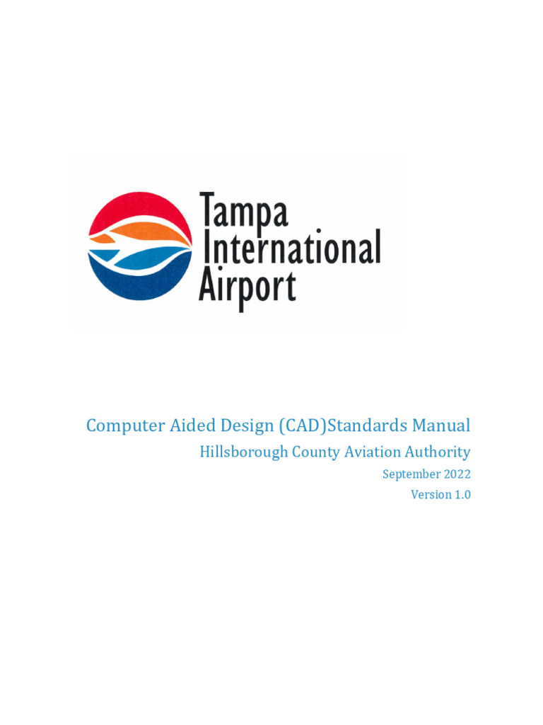 HCAA CAD Standards - 09272022 - R10 | PDF | Typefaces | Geographic ...