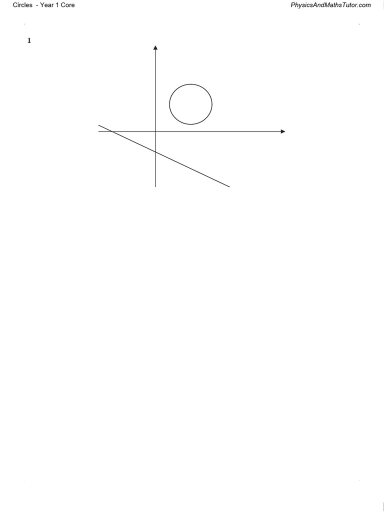 Circle C Equation and Properties | PDF | Circle | Elementary Mathematics