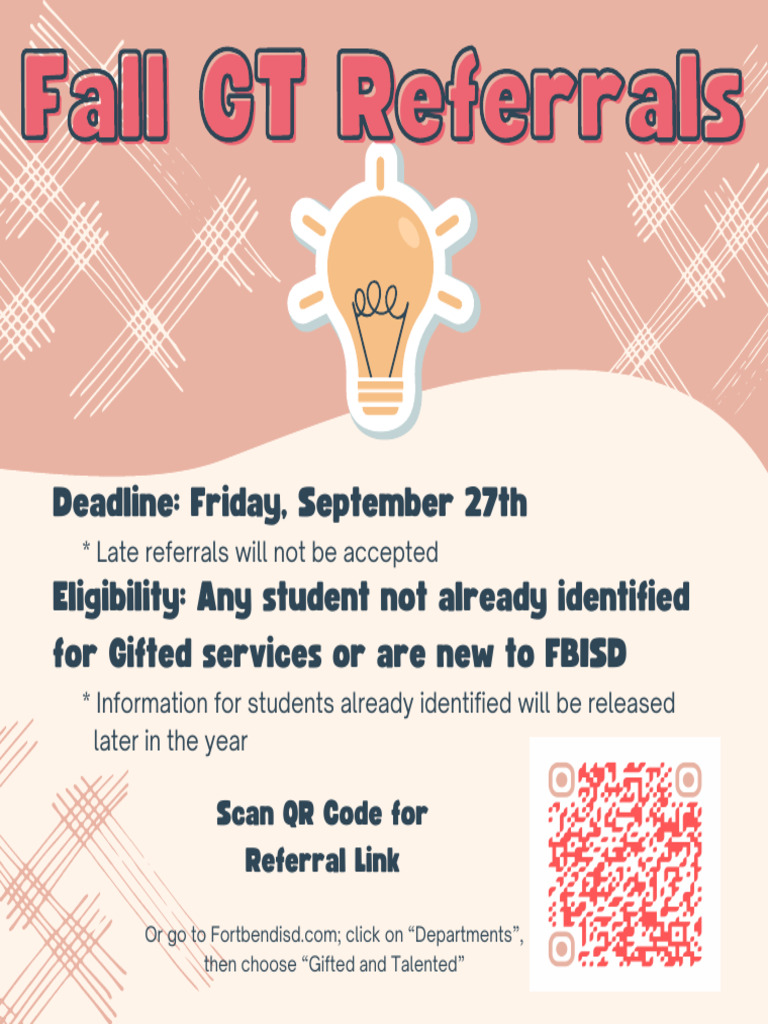 Fall 2024 GT Referral Flyer | PDF