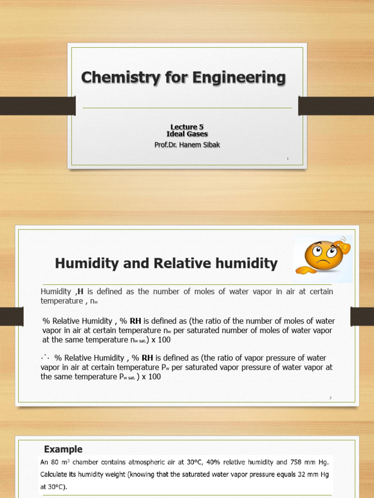 Lecture 5 Without Audio | PDF | Humidity | Physical Phenomena
