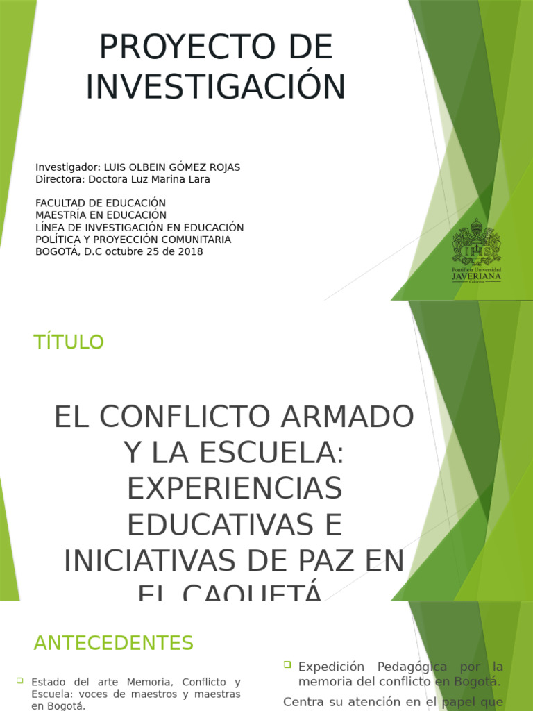 Presentación Coloquio | PDF | Análisis de los datos | Memoria