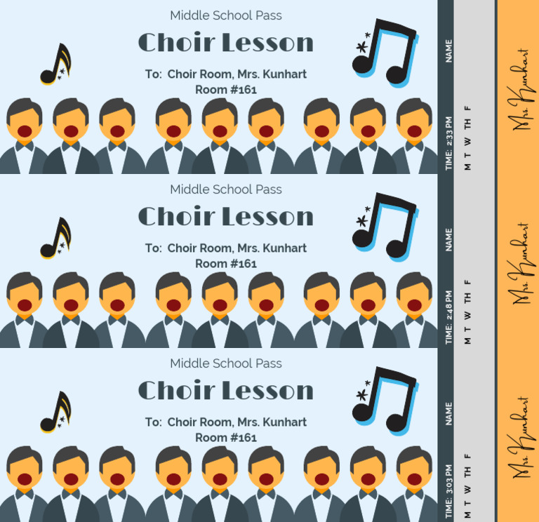 Choir Lesson | PDF