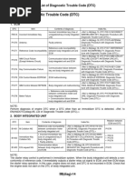 Immobilizer Diagnostic Trouble Codes List | PDF | Computer