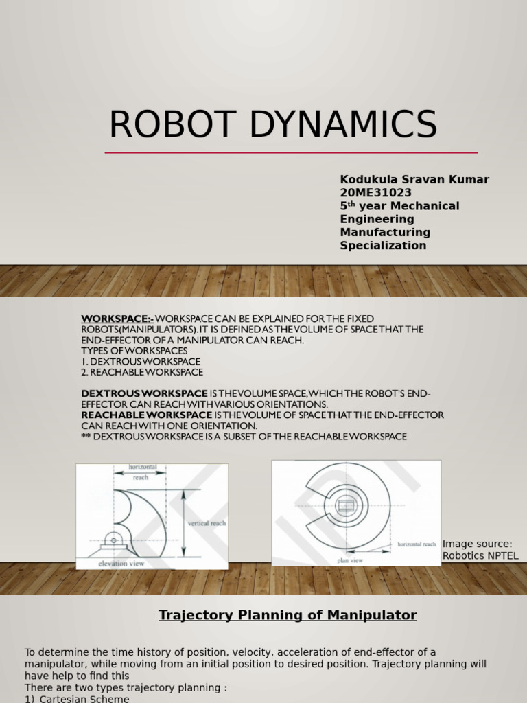 2.robot Dynamics - 20 - 08 - 24 | PDF | Robotics | Applied Mathematics
