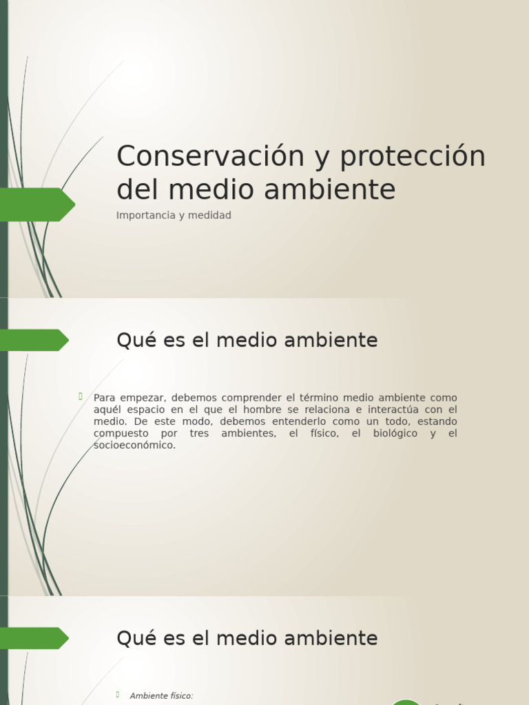 Conservación del Medio Ambiente: Claves y Medidas | PDF | Residuos ...