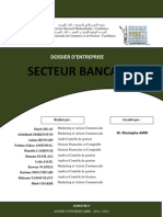 Rapport Final - Dossier D'entreprise - Secteur Bancaire