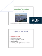 Photo Voltaic Cells