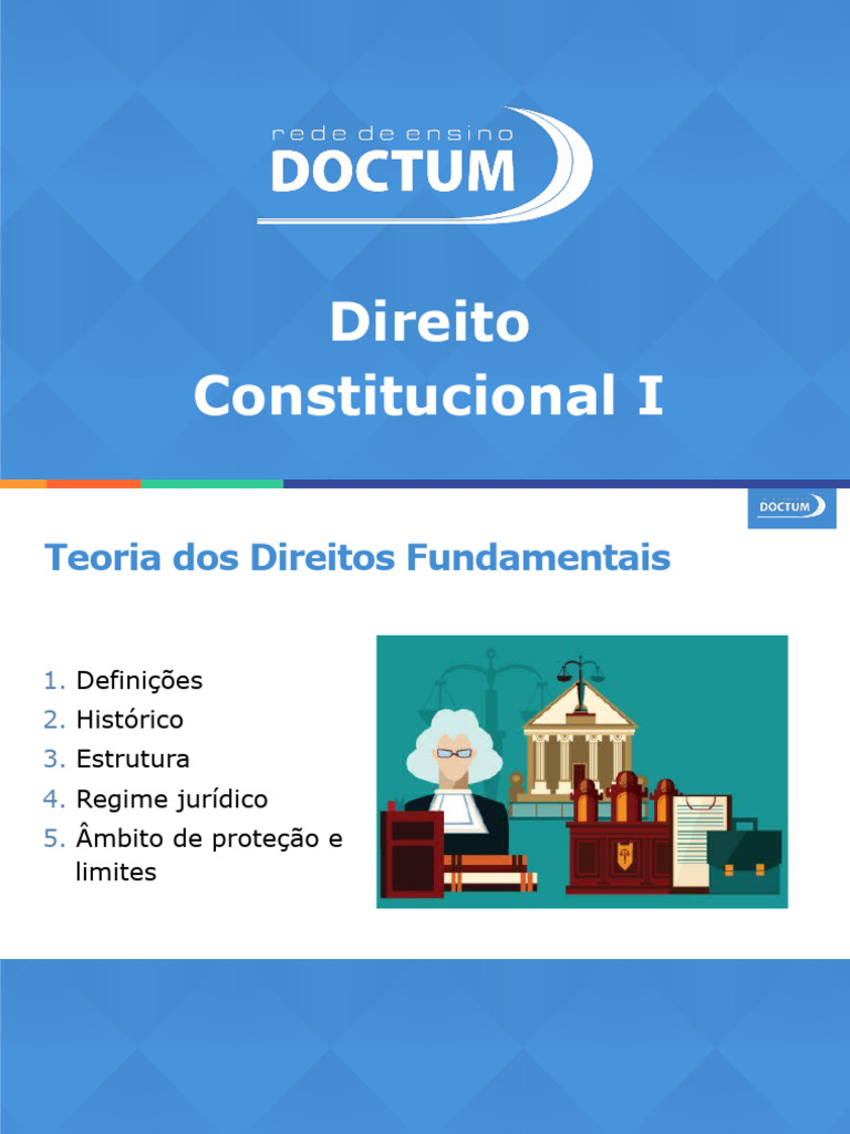 Estrutura e Dimensões dos Direitos Fundamentais | PDF | Constituição ...