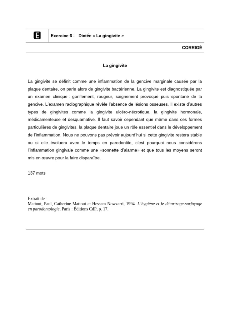 Comprendre la gingivite et ses types | PDF