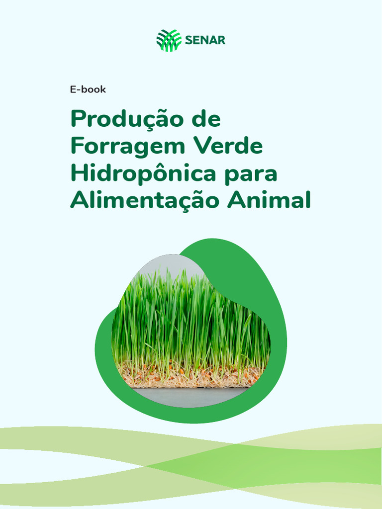 Forragem Verde Hidropônica para Pecuária | PDF | Agricultura | Hidroponia