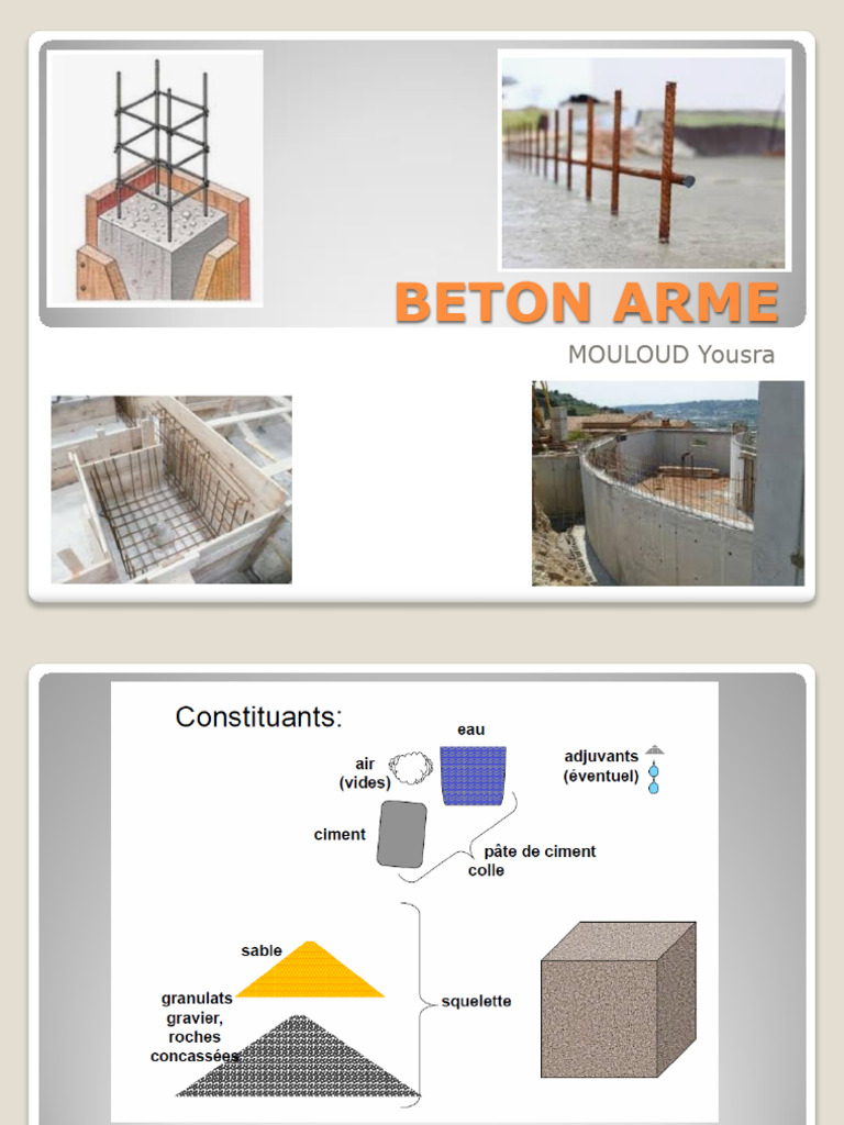 Guide complet sur le béton armé PDF Béton Ciment — free download