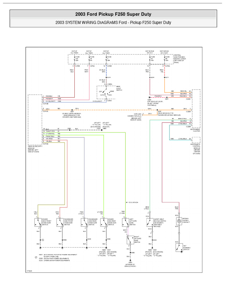 F250 Free Ford Wiring Diagramsnull