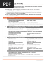 100 Point ID Checklist for Police Check | PDF | Identity Document ...