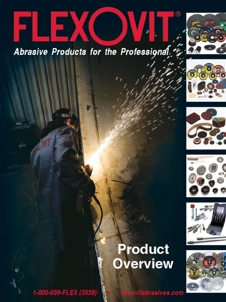 Flexovit Abrasives Overview (English) PDF Abrasive Grinding