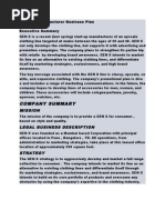 Download Clothing Manufacturer Business Plan 2 by Arshad Shaikh SN82449730 doc pdf