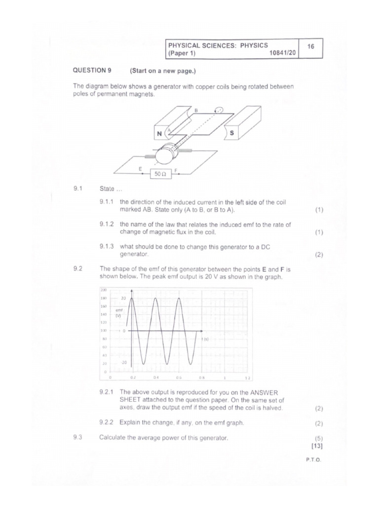Physical Sciences Physics | PDF