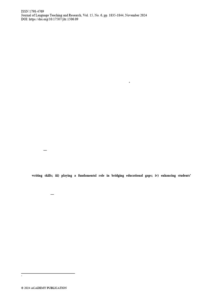 AI in English Language Education | PDF | Artificial Intelligence ...