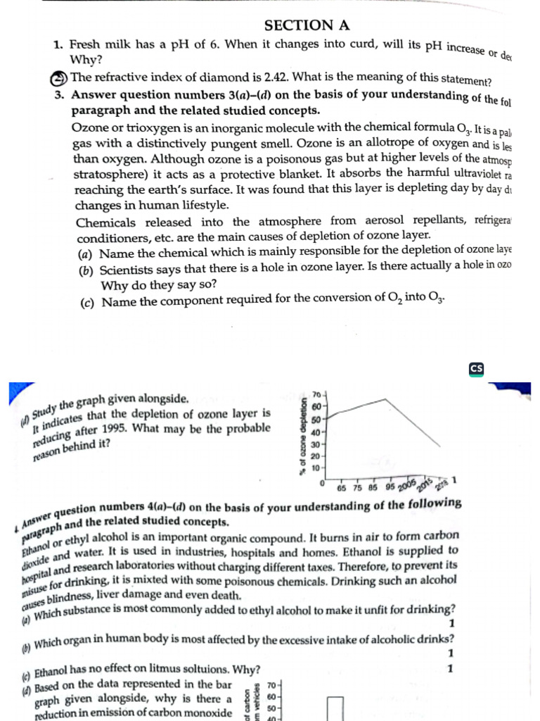 2 Sample Papers 10 Science | PDF