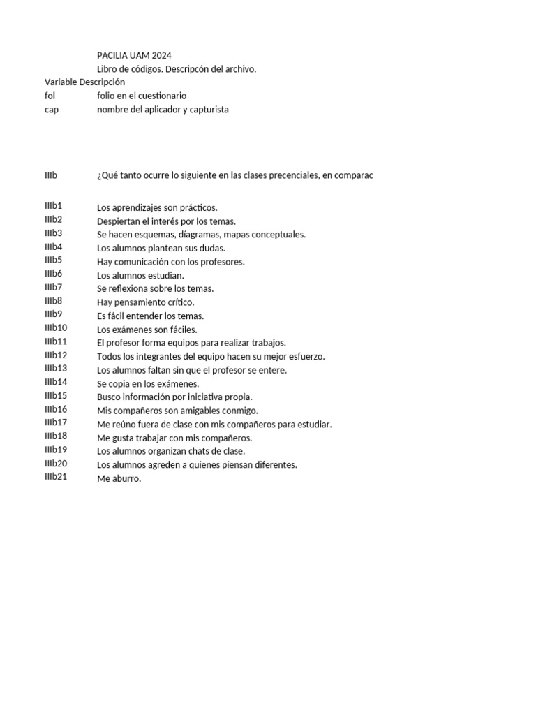 Libro de Codigos | PDF