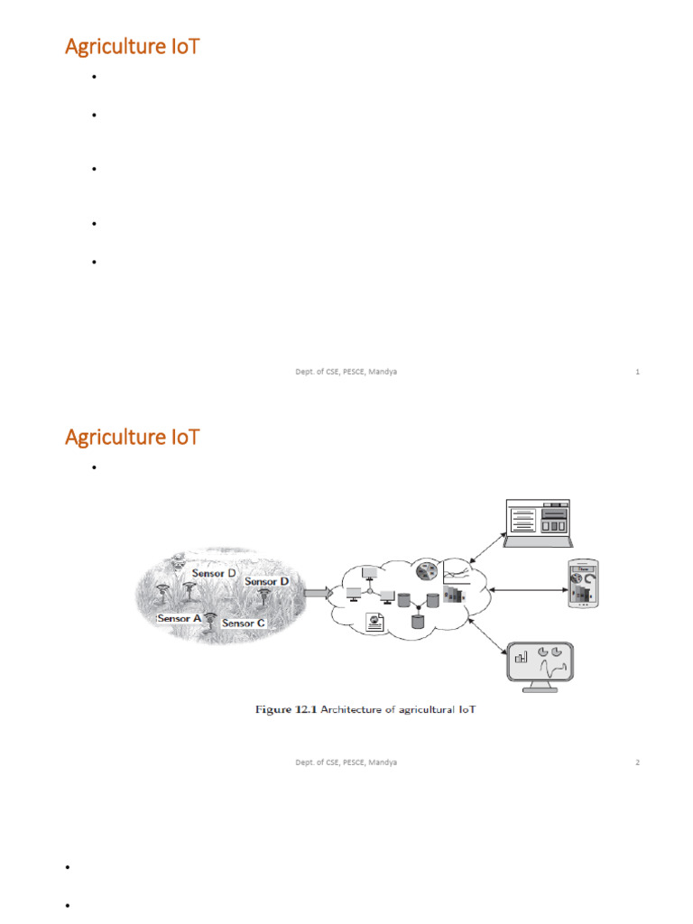 Components of Agricultural IoT Systems | PDF | Internet Of Things ...