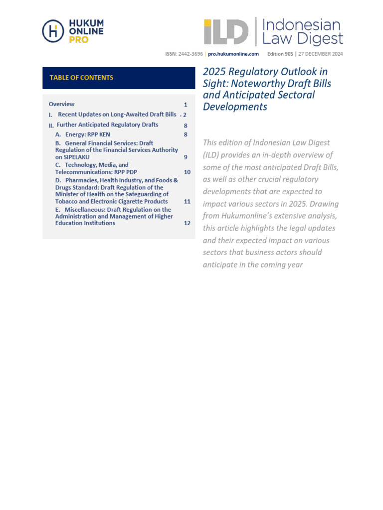 IndonesianLawDigest (ILD) 905 27122024 | PDF | Competition Law ...