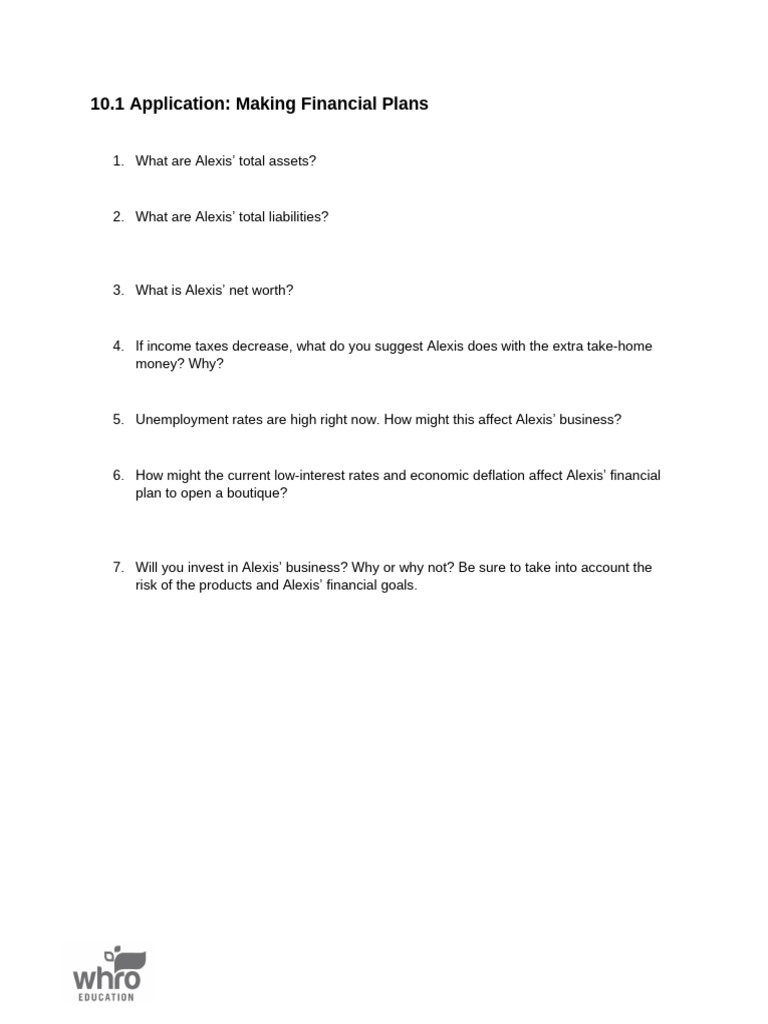 Mod10top1 Application Template | PDF