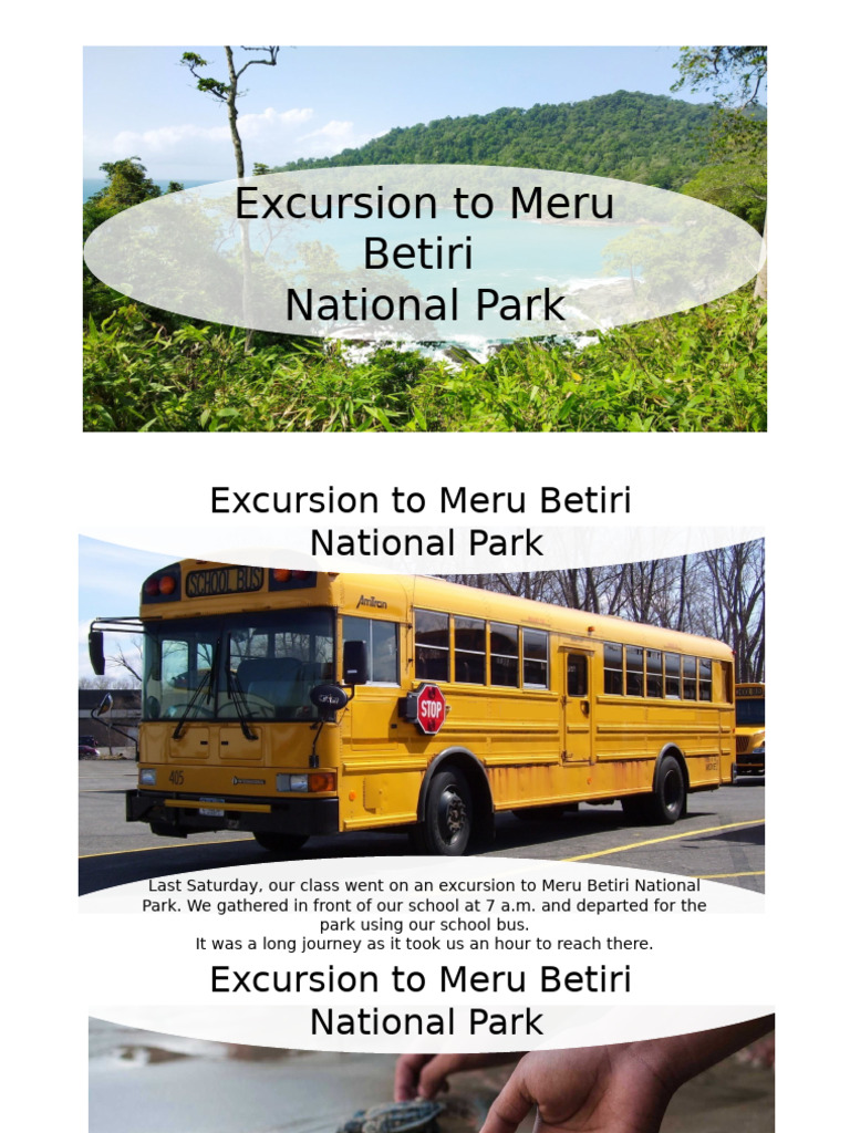 Class Excursion to Meru Betiri Park | PDF