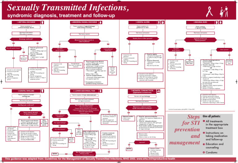 STI Syndromic Management Guidelines | PDF | Sexually Transmitted ...