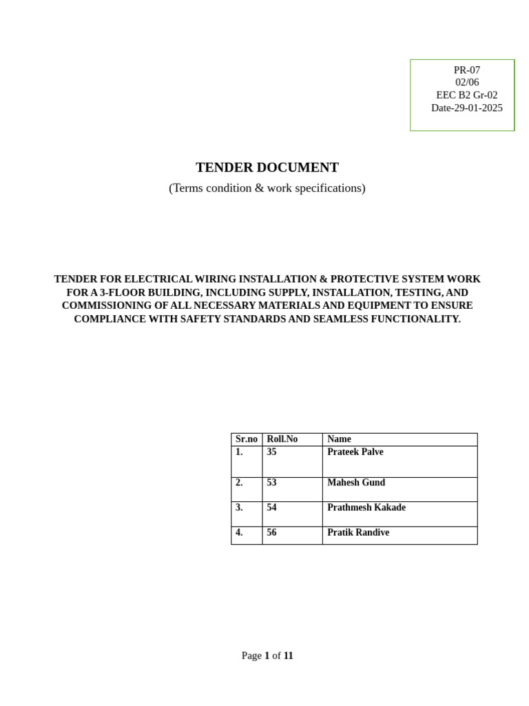PR 7 Final Doc New | PDF | International Organization For ...