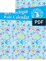 2012 Michigan Ride Calendar