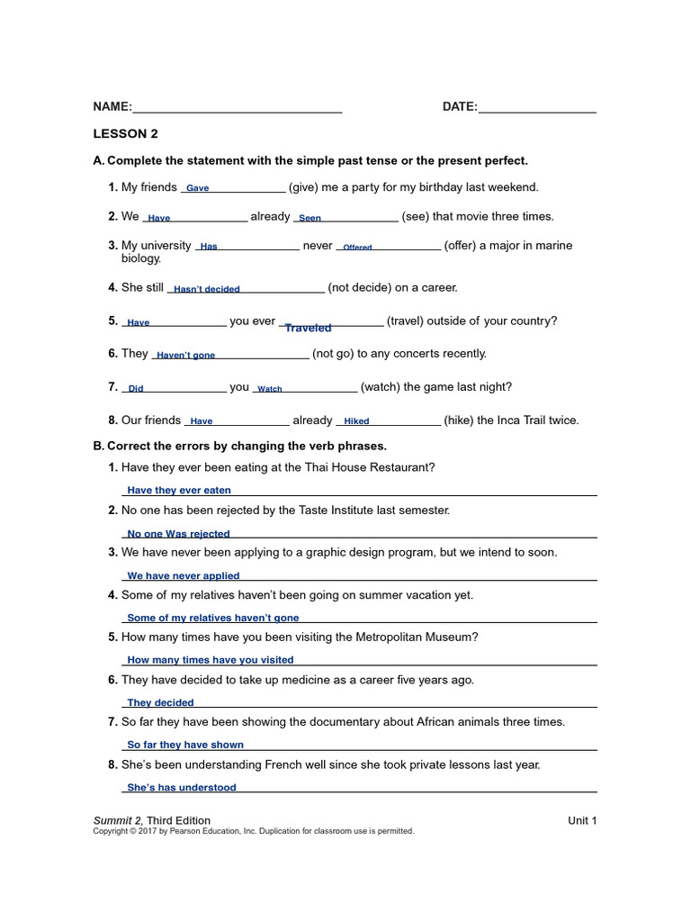 Lesson 2 | PDF