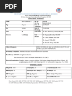 Coronary Angiogram Report Summary | PDF | Angiography | Coronary Artery ...