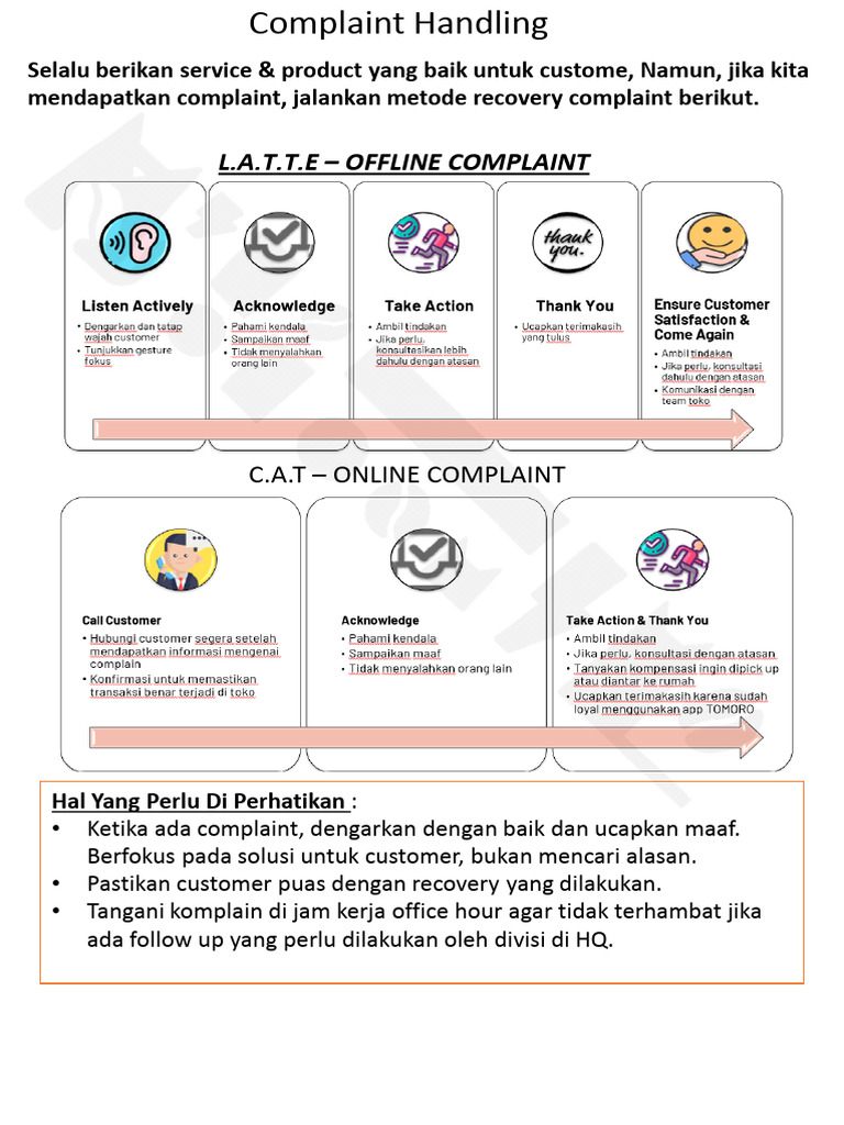 Panduan Penanganan Komplain Pelanggan | PDF