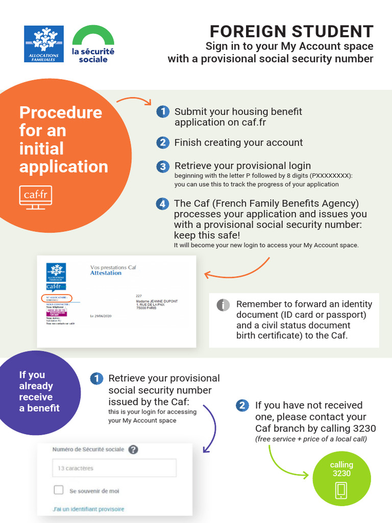 CAF Flyer_ConnexionEtudiantEtranger_EN | PDF