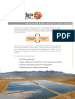 Advanced Solutions For CSP Plants