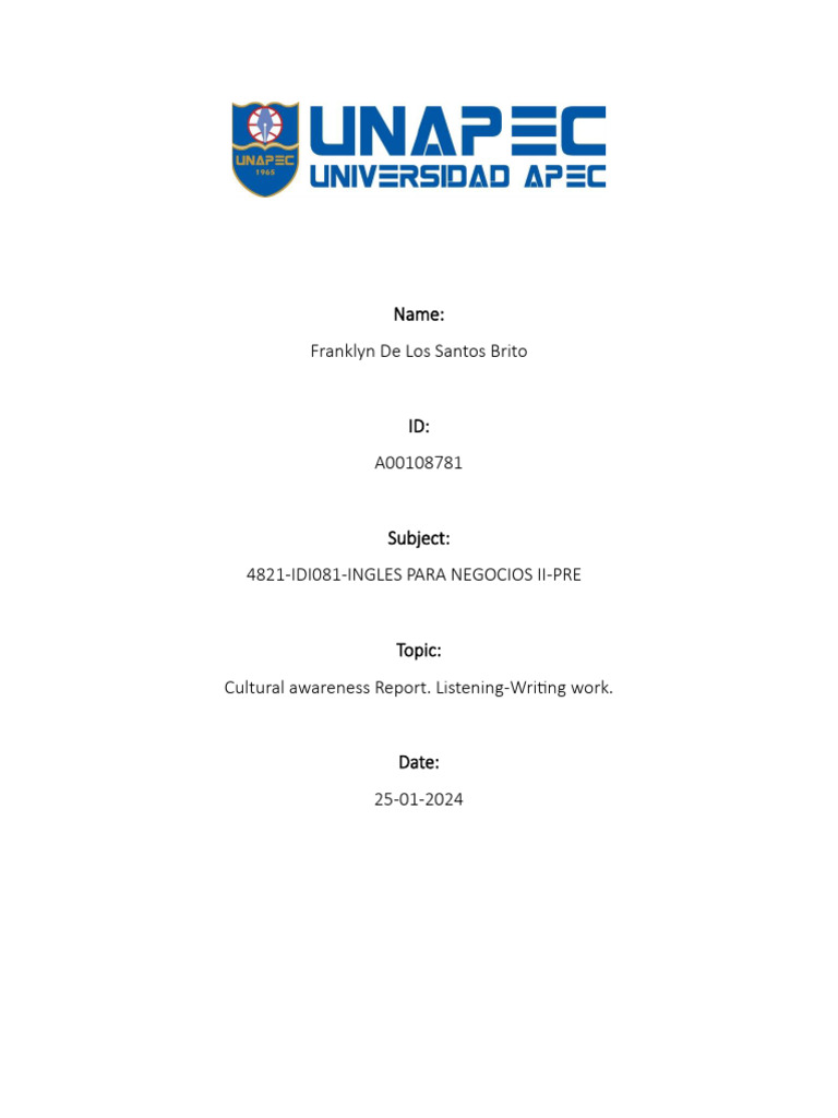 Cultural Awareness in Global Business | PDF | Human Communication ...