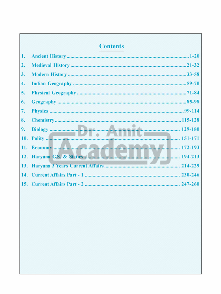 General Knowledge HCS | PDF