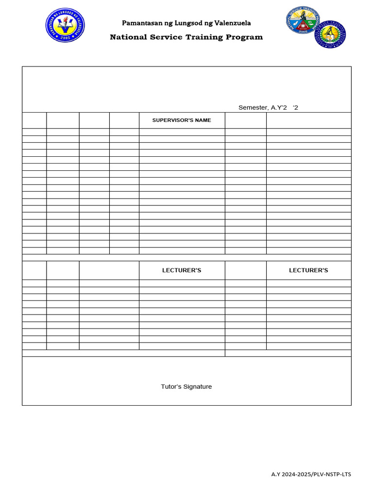 Lts Form 104 - DTR | PDF