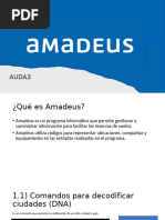 Guía de Comandos Básicos de Amadeus | PDF