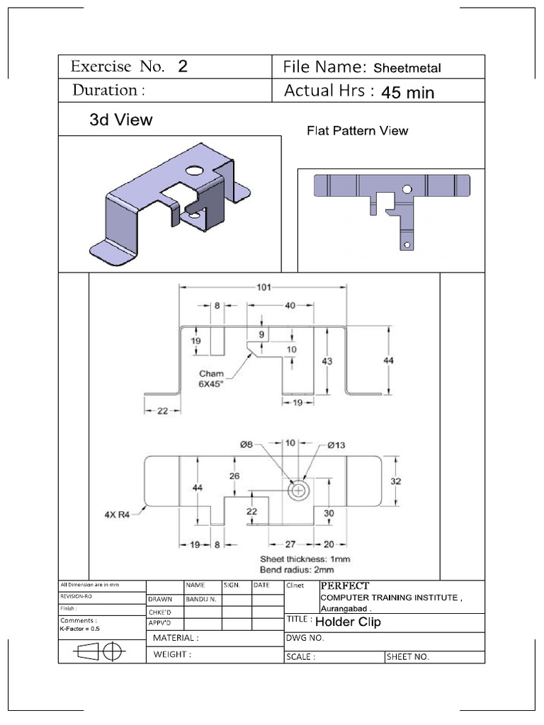 Sheetmetal 2 | PDF