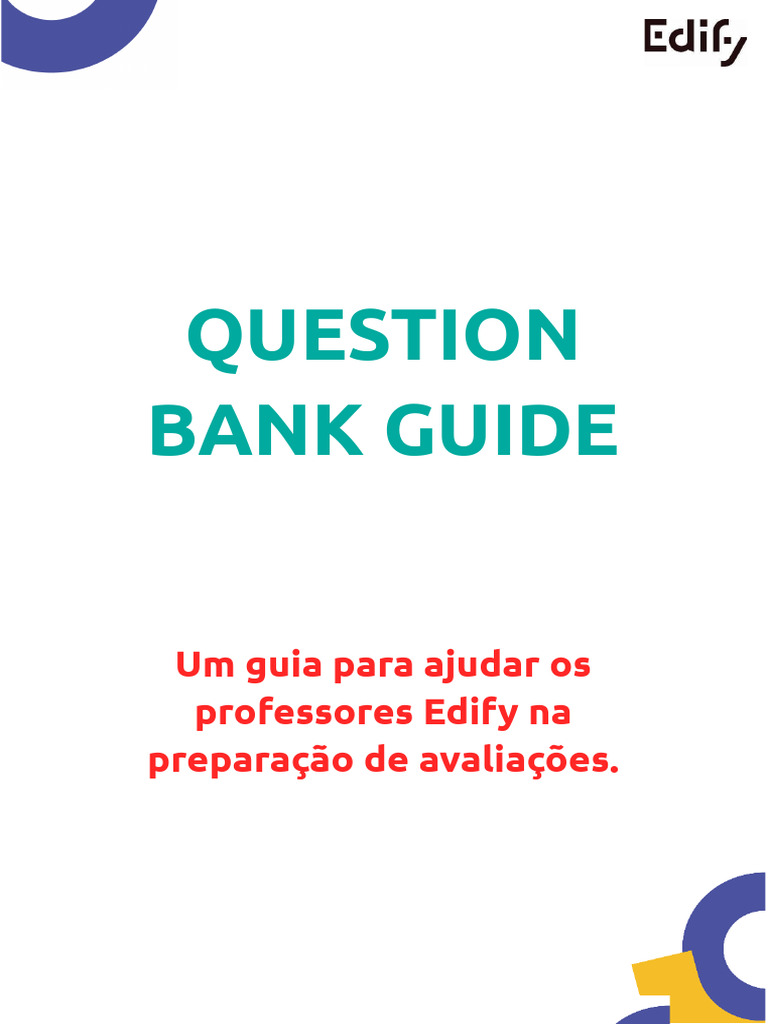 Premium Question Bank Guide (PT) | PDF | Gramática | Aprendizado